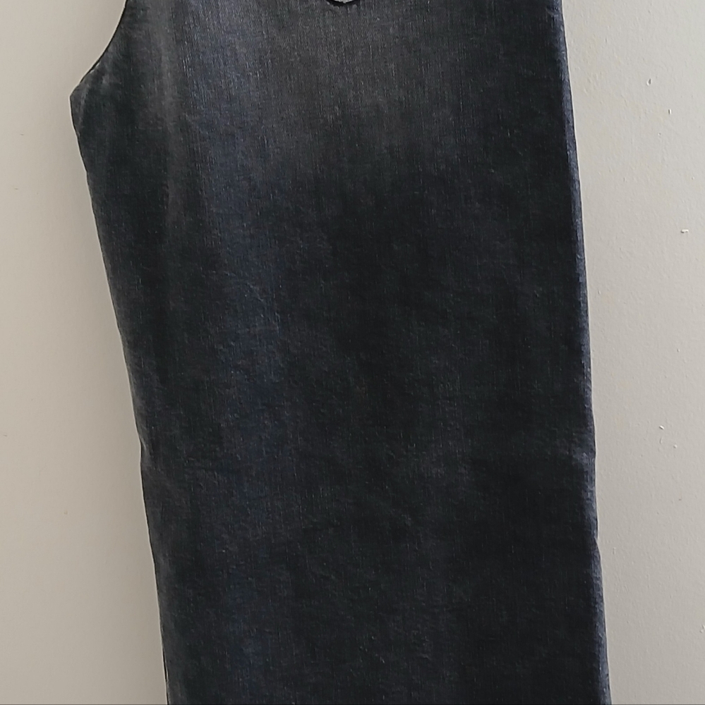 Mother Superior The Ditcher Roller Sneak Jeans Gray Size 28 - Picture 5 of 7